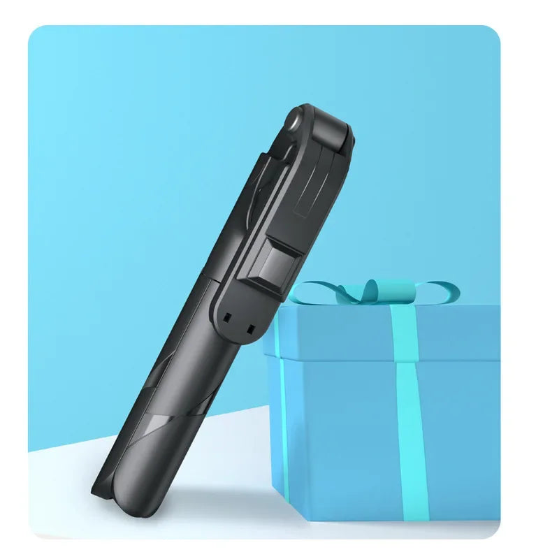 Portable Mini Selfie Stick Tripod Rotating Extendable Bluetooth Control Phone Stand for Travel Universal Mobile Phone Holder