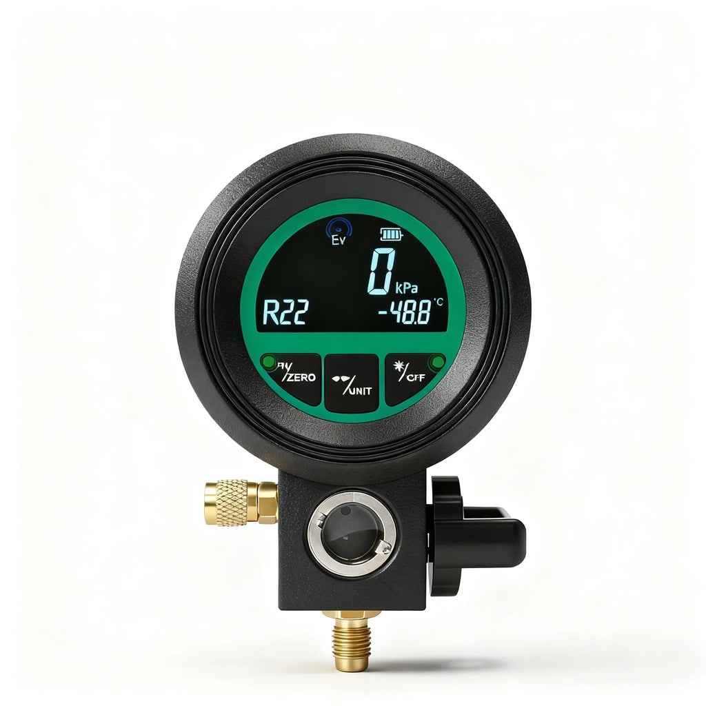 DY516 Digital HVAC Vacuum & Refrigeration Pressure Gauge – Accurate Multi-Function AC Test Tool