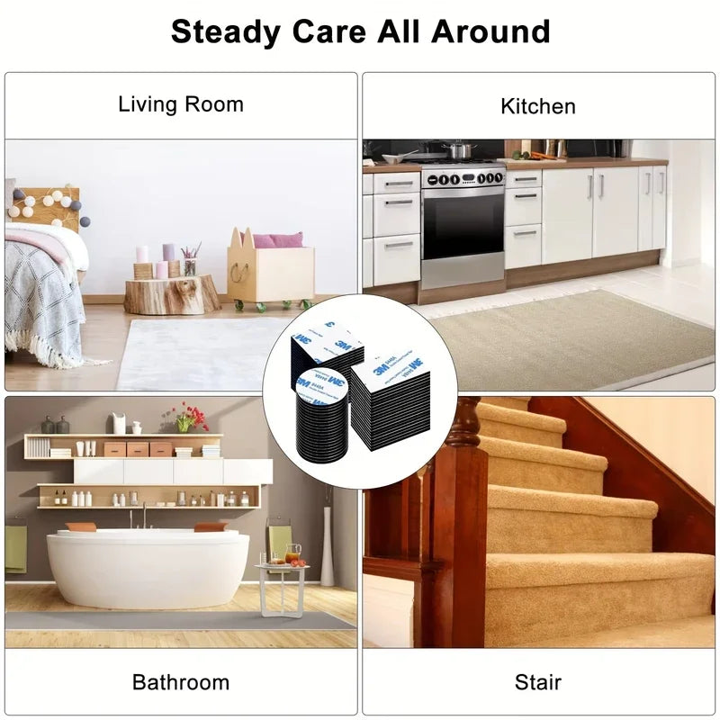 Double Sided Mounting Tape 30/60 Pcs Versatile Double Sided Adhesive Foam Mounting Tape Solution for Walls, Crafts, and More