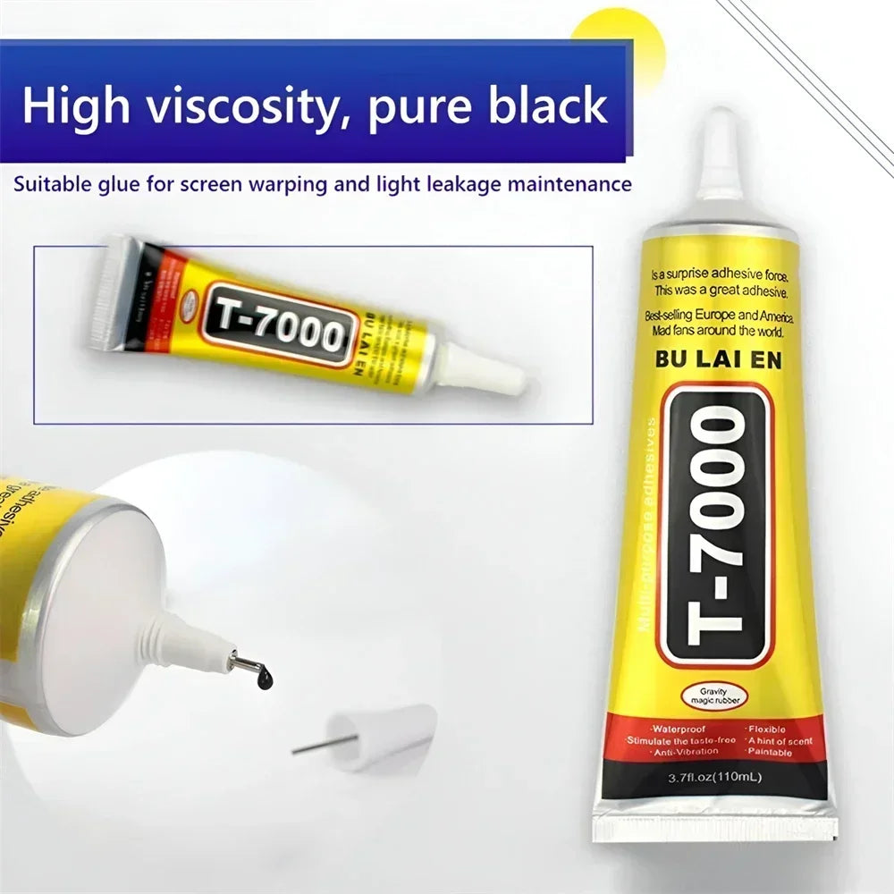 15/50/110ML Glue DIY Clear Contact Phone Screen Repair Adhesive Universal Glass Plastic Manual With Precision Applicator Glue