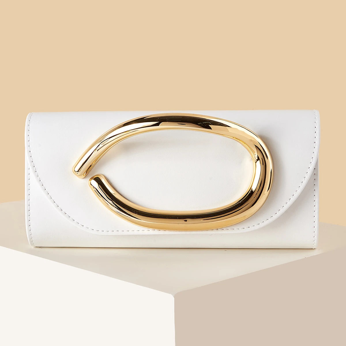 Women's Evening Bag Pu Synthetic Leather Lightweight Women's Clutch Bag Makeup Bag Wallet Business Commuting Prom Wedding Party Holiday Party
