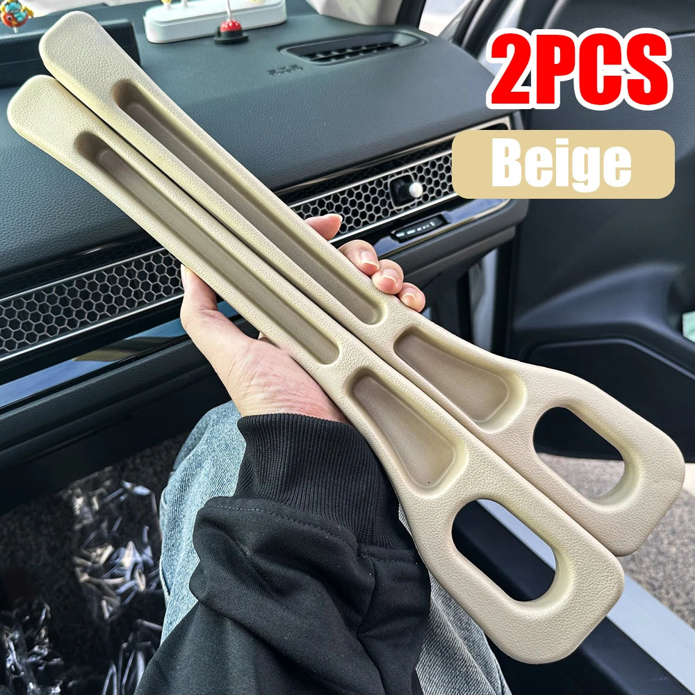 2PCS Premium Car Seat Gap Fillers, Storage Trays, 2-Set with Accessory Slots, Auto Interior Trim, Center Console Decor Parts