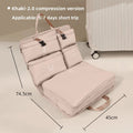 Travel Organizer Bag Set,Portable Large Capacity Foldable Storage Bag for Business TripLuggage Suitcase Clothe Closet Wall Mount