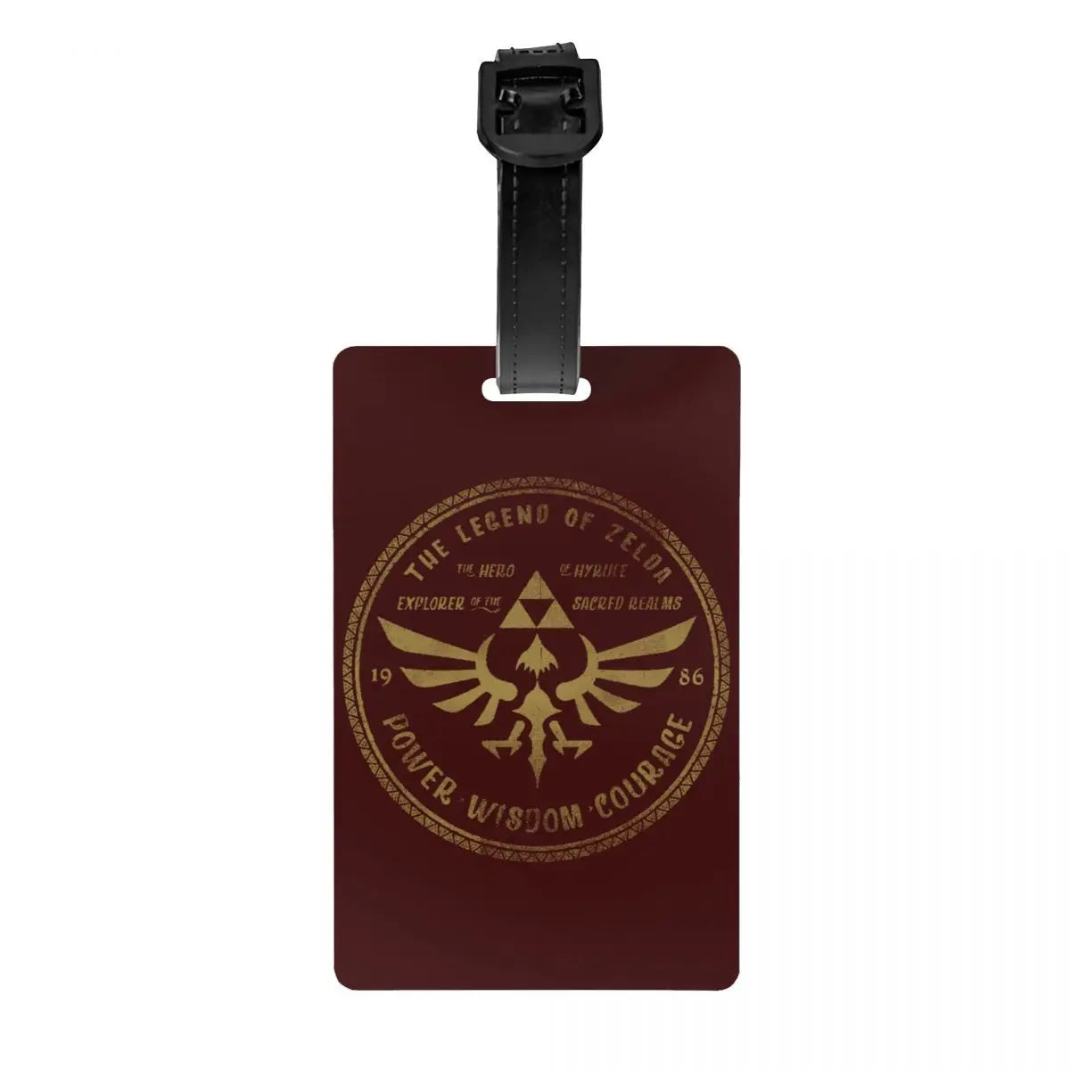 Custom The Legend Of Zeldas Luggage Tag Privacy Protection Anime Game Baggage Tags Travel Bag Labels Suitcase