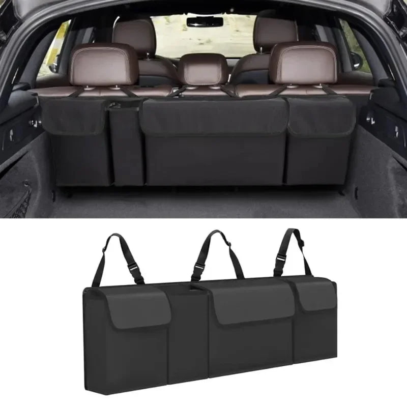 For Car Trunk Rear Seat Storage Bag Large Capacity Multipurpose Oxford Car Seat Back Storage Box Car Interior Suitable