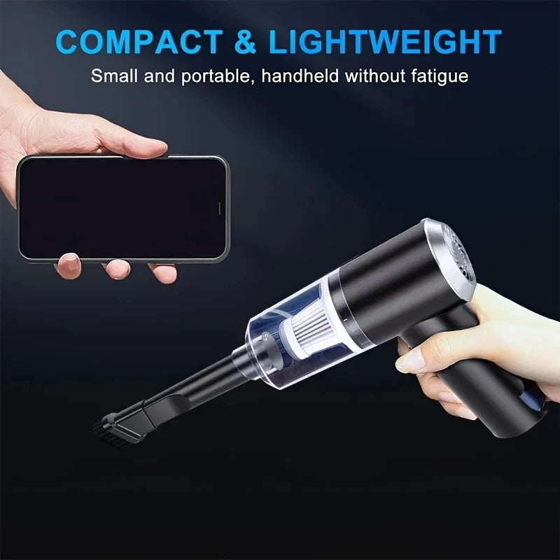 Powerful Suction Mini Wireless Vacuum Cleaner Multifunctional Rechargeable Vacuum Cleaner, Used For Computer, Home And Car Clean