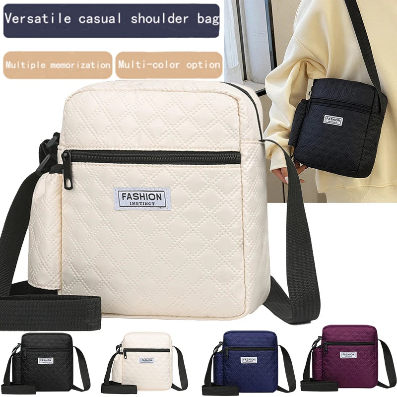 Both Men and Women Can Carry It, with a Large Capacity Bag That Can Hold Water Bottles It Is Lightweight and Simple, Suitable for