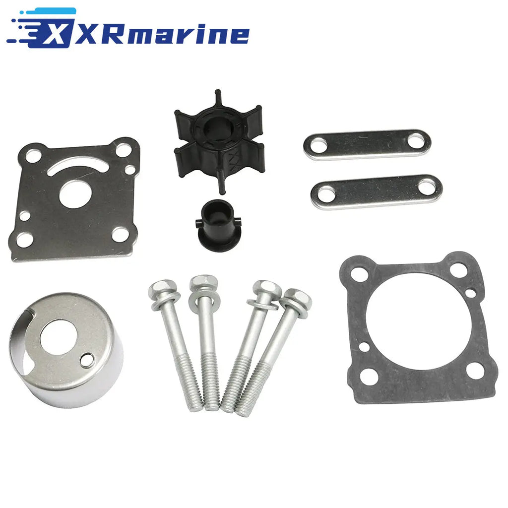 Water Pump Impeller kit 6G1-W0078-00 for Yamaha 2 Stroke 6HP 8HP Outboard Motors 6G1-W0078-01 6N0-W0078-A0 18-3460