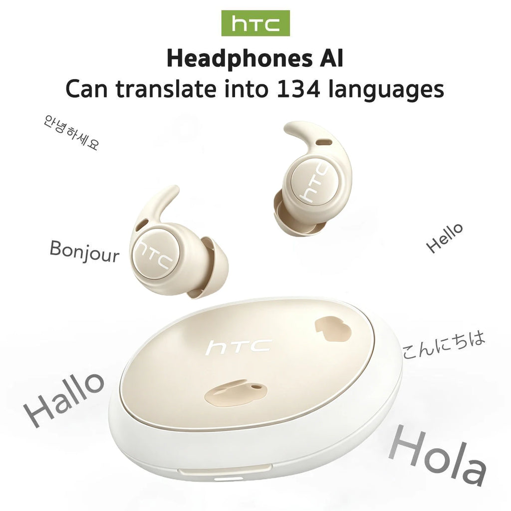 Auriculares Traductor DeIdioma 2026 NE76 AI Translation Real-Time Language Translator Bluetooth 6.0 In-Ear Headphones for Travel