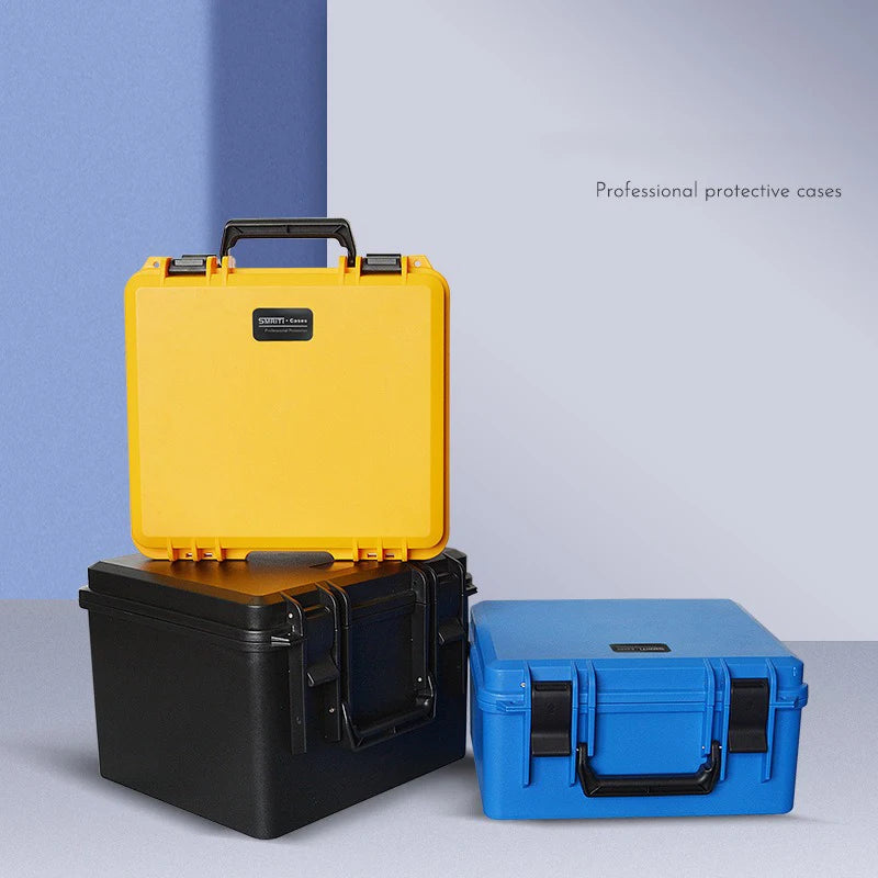 Heavy Duty Portable Tool Case With Reinforced Protective Foam Industrial Plastic Toolbox with Shock Absorbing Foam Lining