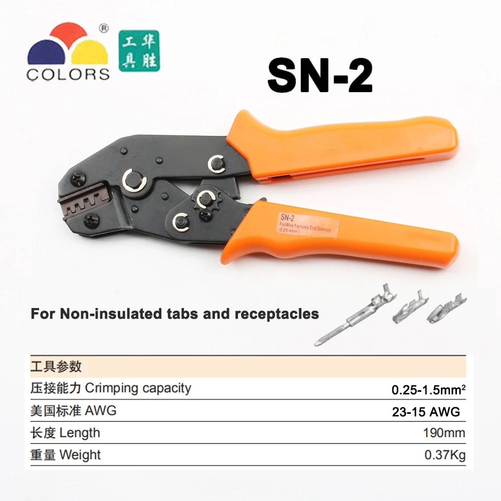 Crimping pliers tools SN-28B SN-48B SN-01C SN-2 SN-06WF SN-16WF pulg tube insuated terminals electric clamp Multi-tool