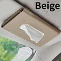 1PC Car Tissue Holder,Sun Visor Napkin Box,Comes with tissue paper.Suitable for All Vehicle Models,car accessories,tissue holder