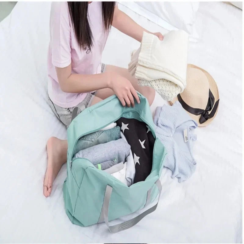 Suitable for Travel and Moving, Foldable Travel Storage Bag, Large Capacity Luggage Tote Bag, Large Capacity Storage Bag