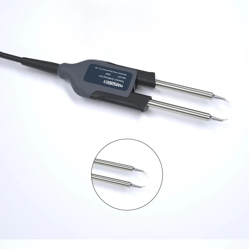 T12 Soldering Station Tweezers Handle For Handskit STM 32 Soldering Station Temp Adjust MotoClean Home Electronics Repair Tool