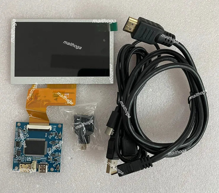 maithoga IPS 4.3 inch 40P HD TFT LCD Capacitive Touch Screen NV3047 FT5436 GT911 IC RGB Interface 800*480 HDMI-compatible Board