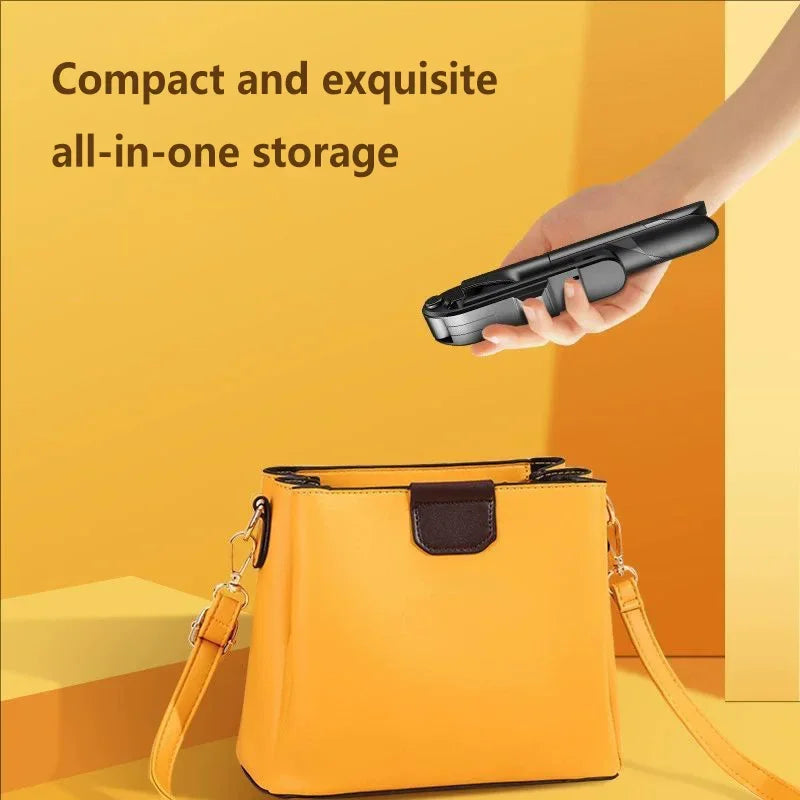 Universal Selfie Stick Tripod Mini Portable Rotating Extendable Phone Stand for Bluetooth Mobile Phone Holder Travel