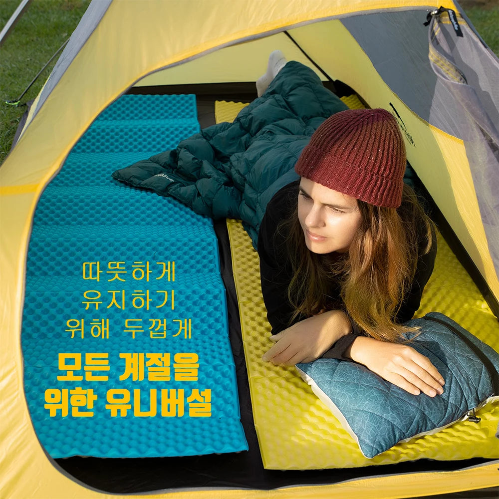 Naturehike 2026 New Thicken Egg Nest Moisture-proof Camping Pad 2.5cm Height High Elastic Sleeping Mats Lightweight Hiking Mat