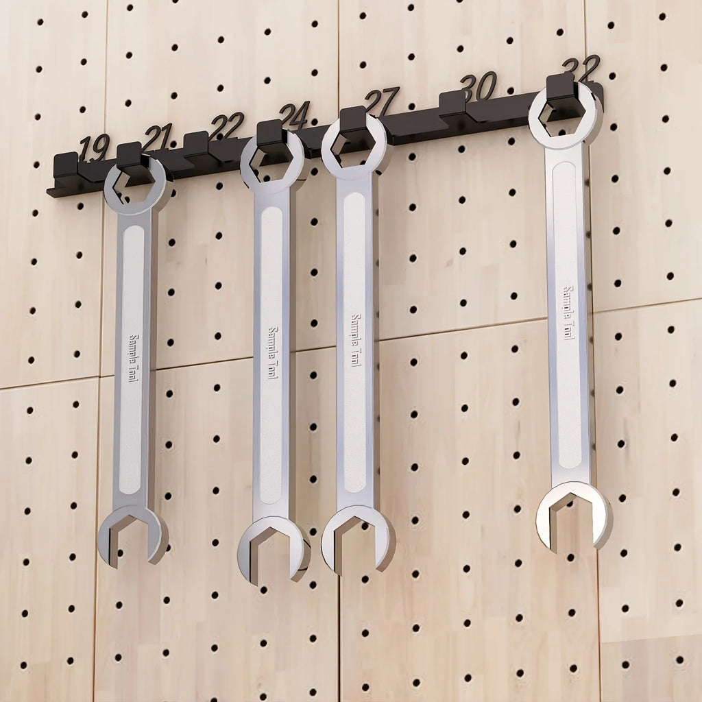 Durable Heavy-Duty Metal Wall-Mounted Screw Organizer with Numbered Slots  [Durable Screw Organizer]