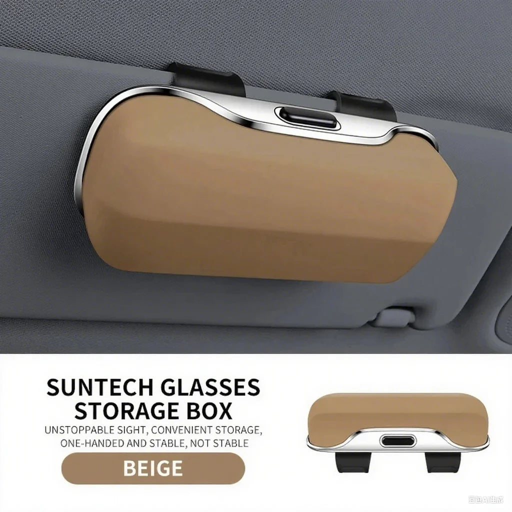 For Volvo XC40 XC60 XC70 XC90 S40 S60 S90 V40 V50 V60 V90 Car Visor Sunglasses Glasses Case Glasses Holder Clip Box Accessories