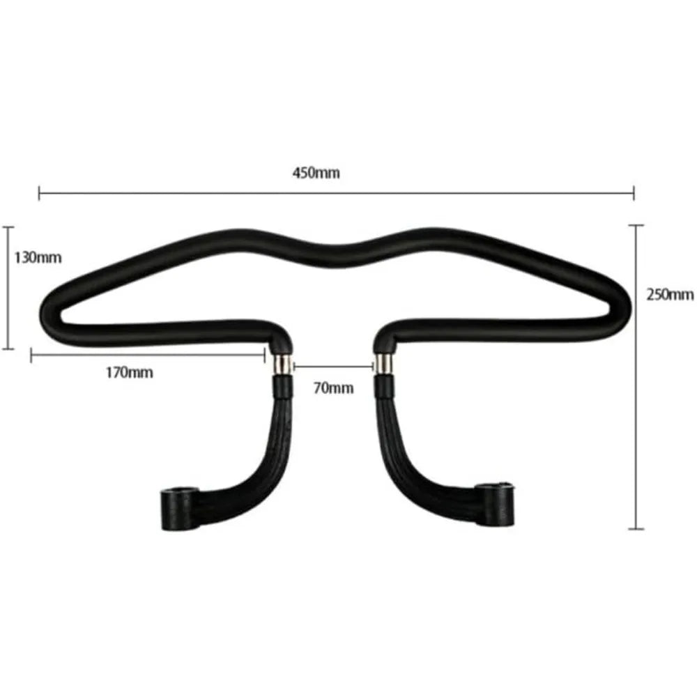Multifunction Car Back Seat Clothes Hanger Rack Seat Back Hanger for Clothes Drying Travel Vehicle Interior Accessories