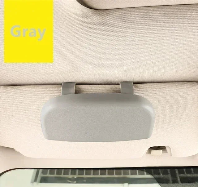 Car Glasses Box Portable Car Sunglasses Holder In The Car Driving Glasses Holder Eyeglass Case Sun Visor Car Lenses Holder