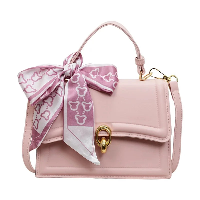 Foreign Style Handbag Hand Carry Out White Bag Women 2026 New Crossbody Package Niche Fashion Messenger Pack Ins Versatile Bags