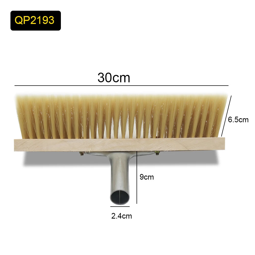 Soft Bristle Car Wash Brush Imitation Bristle Mountable Plus Handle Cleaning Brush Photovoltaic Panel Cleaning Brush Head