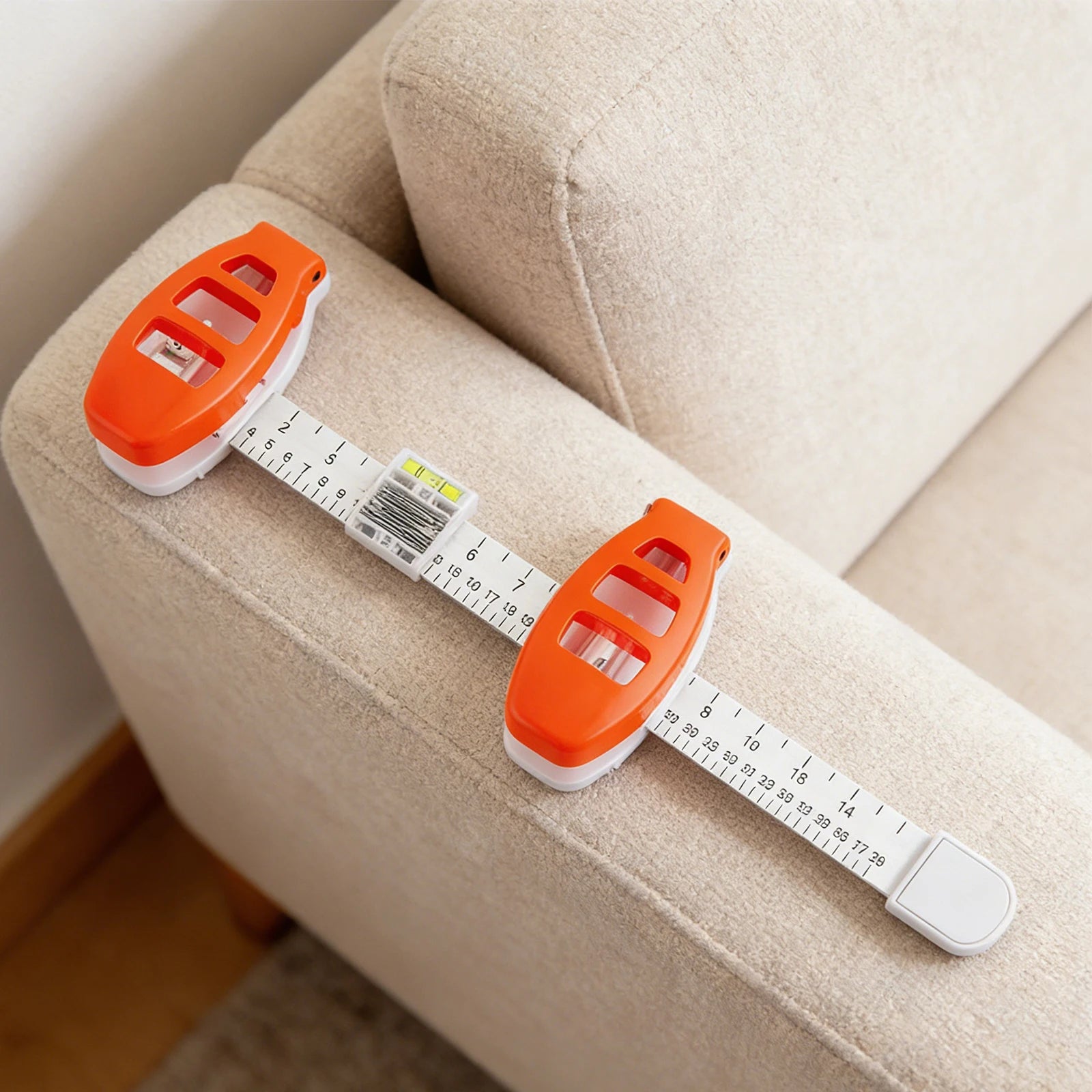 Magnetic Level Ruler Kit with Built in Levels Frame Positioning Tool Lightweight for Precise Photo and Mirror Installation
