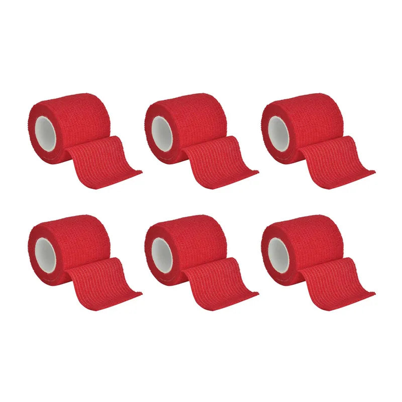 1/6pcs Colorful Athletic Wrap Tape Self Adhesive Elastic Bandage Elastoplast Sports Protector Knee Finger Ankle Palm Shoulder