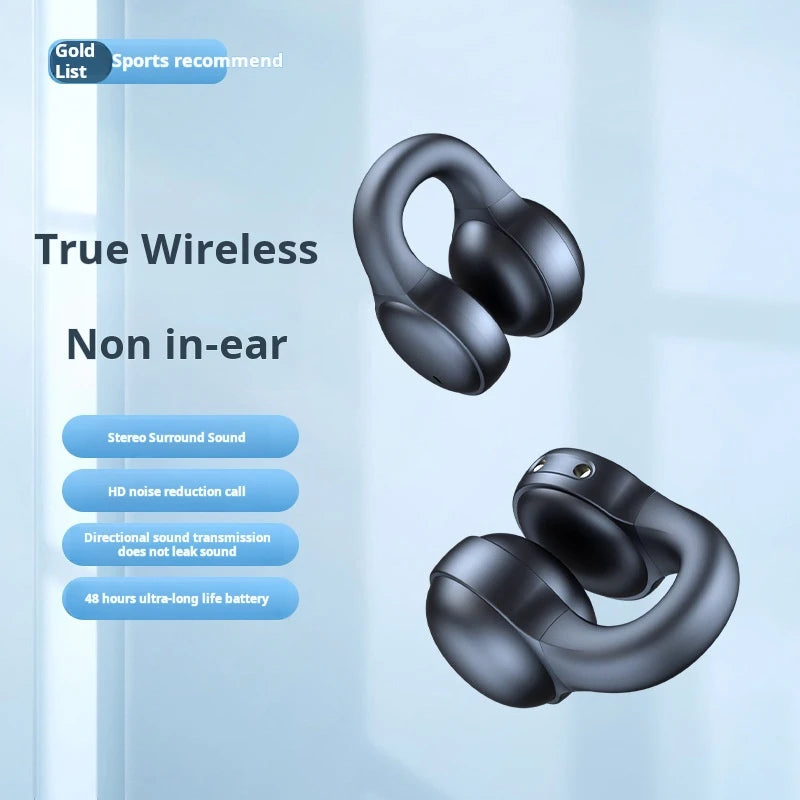 Jabra Open Ear Clip Earbuds ENC Wireless Bluetooth5.3 Headphone Noise Cancelling Earphone With Mic For Android iOS Xiaomi