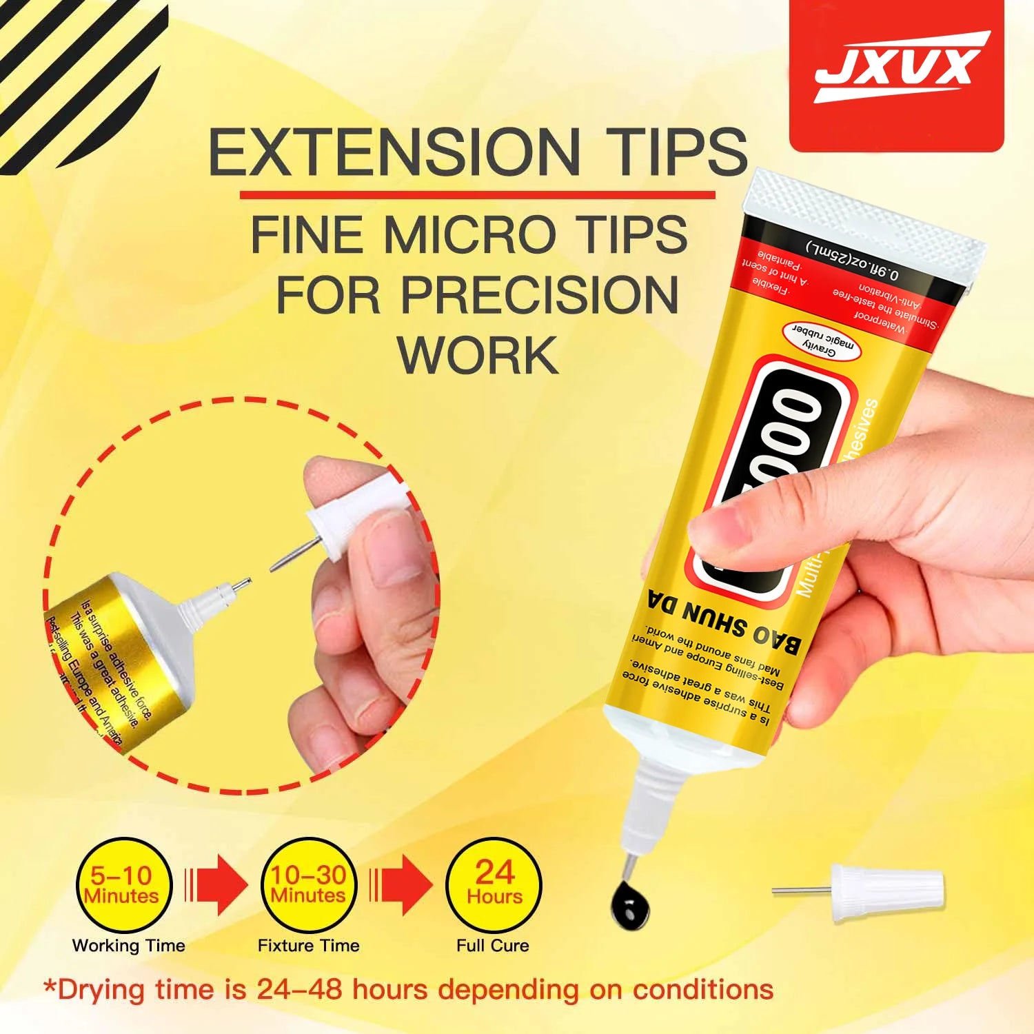 Jxvx 15/50/110ml Black T7000 Battery Cover Mobile Phone Tablet Repair Lcd Frame Adhesive Electronic Component Glue