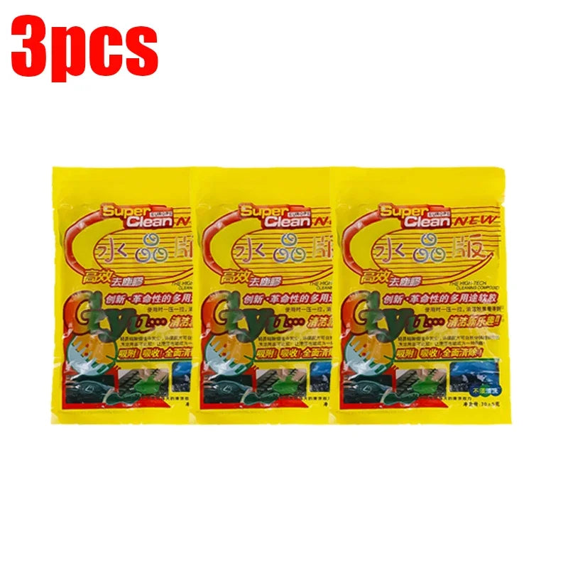 Car Cleaning Gel  Interior Detail Keyboard Electronics for Cleaning Gel Reusable Sticky Putty Air Vent & Dashboard Dust Removal