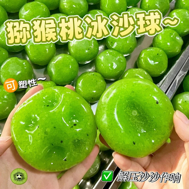 Squishy Homemade Watermelon Slush Toy,Soft Slow-Response Stress Squish Toy with Real Fruit Models, Perfect for Adult Gifts