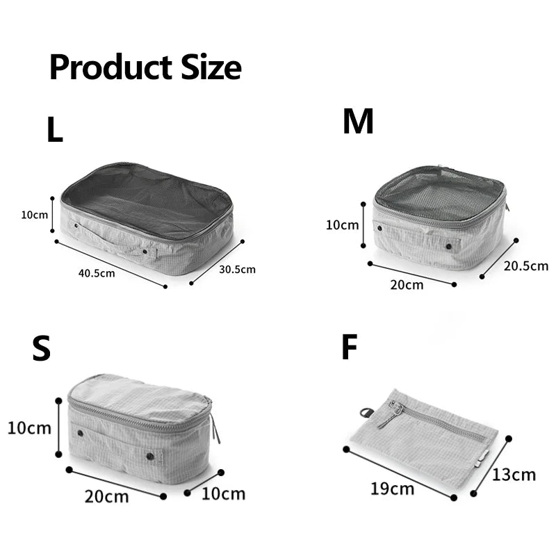 Naturehike Ultralight Portable Folding Travel Storage Bag Large Capacity Classification Organiser Outdoor Quick Dry Storage Bag