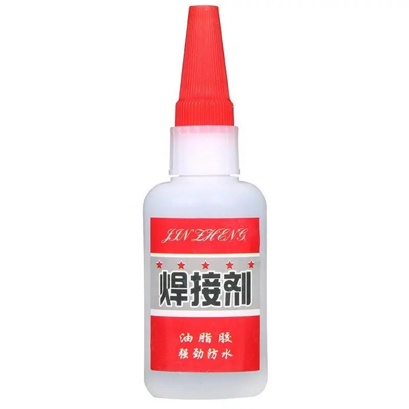 1/2pcs 50g Universal Welding Super Glue Plastic Wood Metal Rubber Tire Shoes Repair Glue Soldering Extra Strong Adhesive