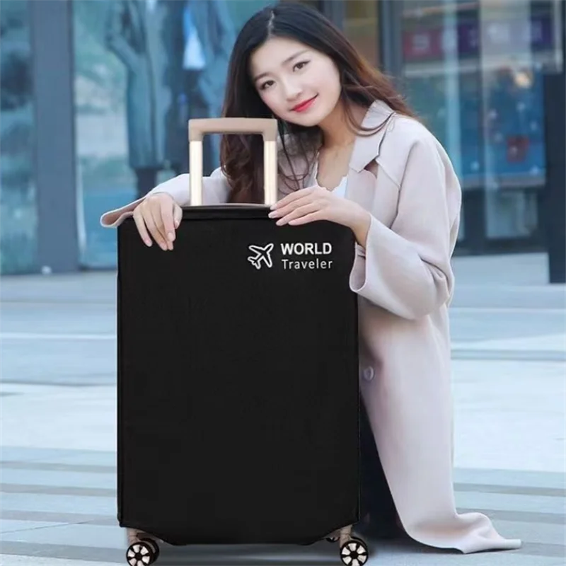 20/24/26/28/30inch Non-woven Luggage Cover Dustproof Trolley Anti-scratch Luggage Protector Cover Suitcase Wear-resistant