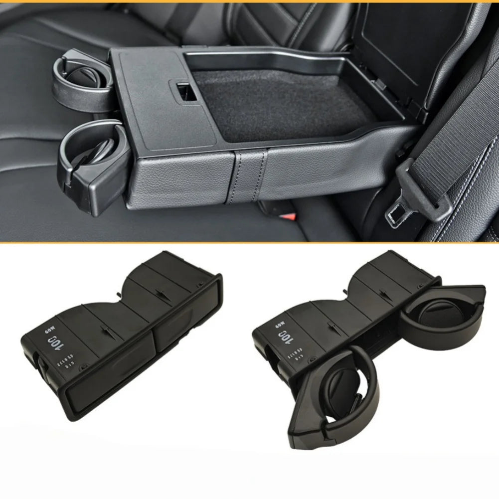 Car Rear Seat Armrest Insert Drinks Cup Holder Drink Rack 0998100213 For Benz C For E260 Auto Accessories