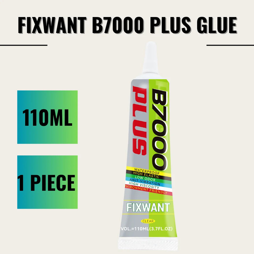 B-7000 Clear Phone Screen Repair Glue B7000 PLUS Universal Diamond DIY Adhesive With Precision Applicator 15/25/50/110ML
