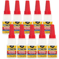 1-10pcs 502 super strong glue Instant Quick-drying Cyanoacrylate Adhesive Leather Rubber Wood Metal Strong Bond Liquid Glue Tool With precision dispenser 20g/50g.