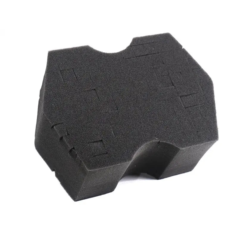 HOT! Double Side -Cut Red/Black Sponge 2.0 Better Grip And Access Tight Spaces For Rinseless Car Wash