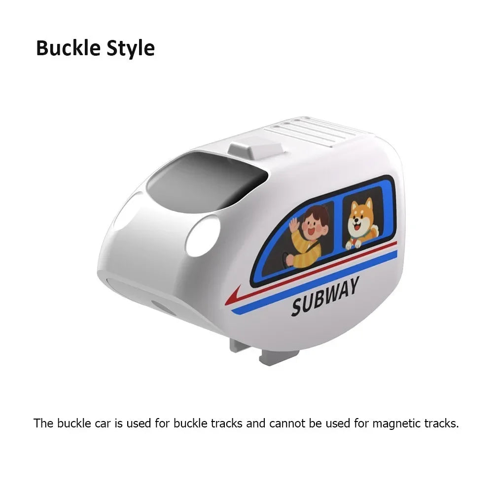 Plastic Magnetic Tracks Train Anti-gravity Intelligent Toy Magnetic Train Diecast Toy Smooth Steady Driving Electric Train