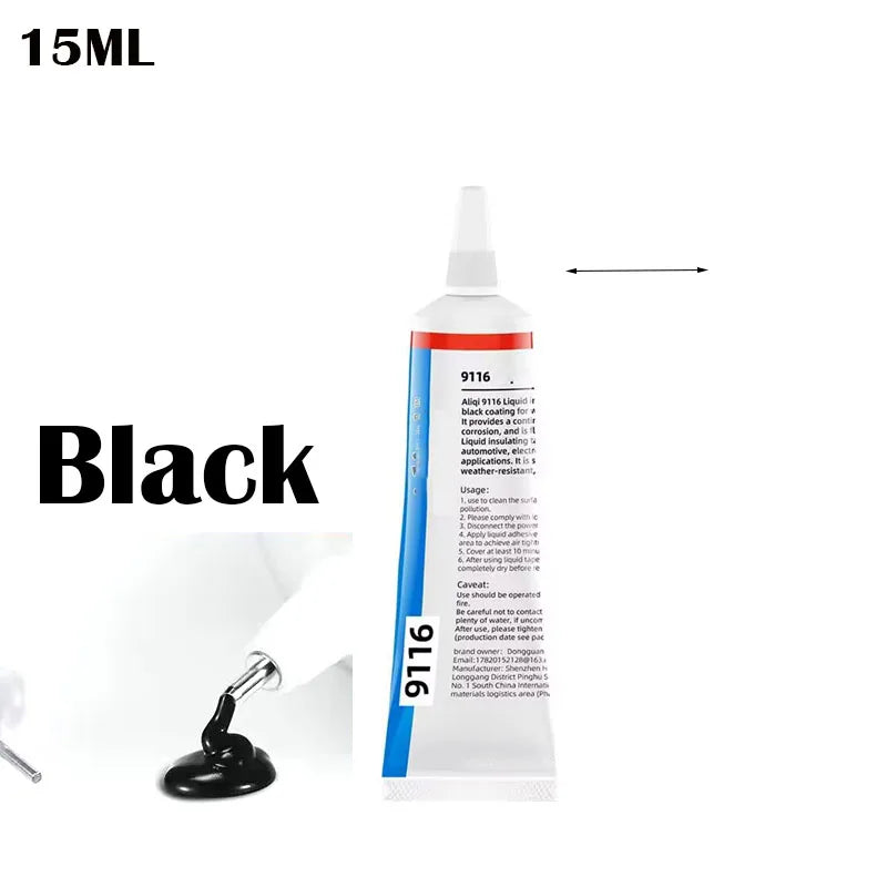 200ml Waterproof Liquid Electrical Tape Insulating Repair Paste Fix Line Glue For Wires And Cables Home Use Quick Drying Sealant