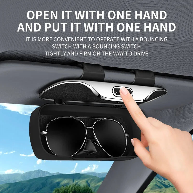 Suitable for Peugeot GT 5008, 4008, 3008, 2008, 308, 508, 208 car interiors: eyewear case, sunshade, sunglasses.