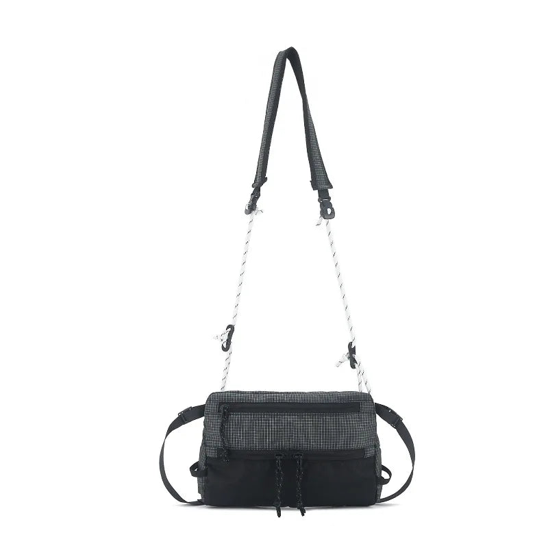 Crossbody Bag Nylon Waterproof Lightweight Small Shoulder Bag Outdoor Camping Hiking Camping Sports Shoulder Bag