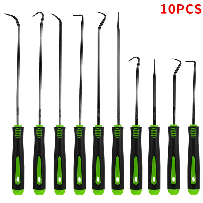 10/4Pcs Precision Pick and Hook Set, Car Auto Oil Seal/O-Ring Seal Gasket Pick Mini Precision Hooks Professional Puller Remover