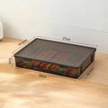 1Pc File A4 Box Important Information Registration Book Dust Proof Storage Case Document Organizer Box Household Office Supplies