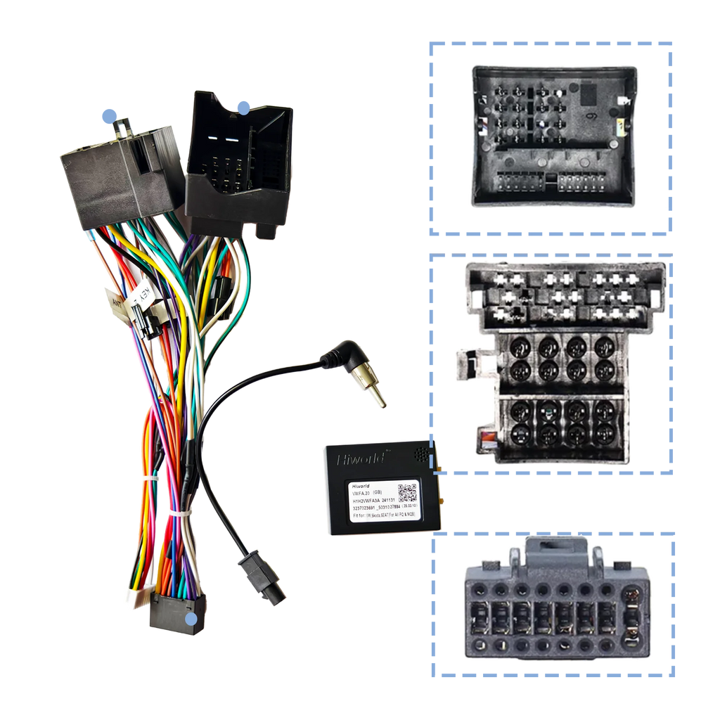 Car  Radio Android Stereo Harness Dashboard Screens Accessories Cables  Fasica Frame For Seat Altea Toledo  2004-2015 9 Inch