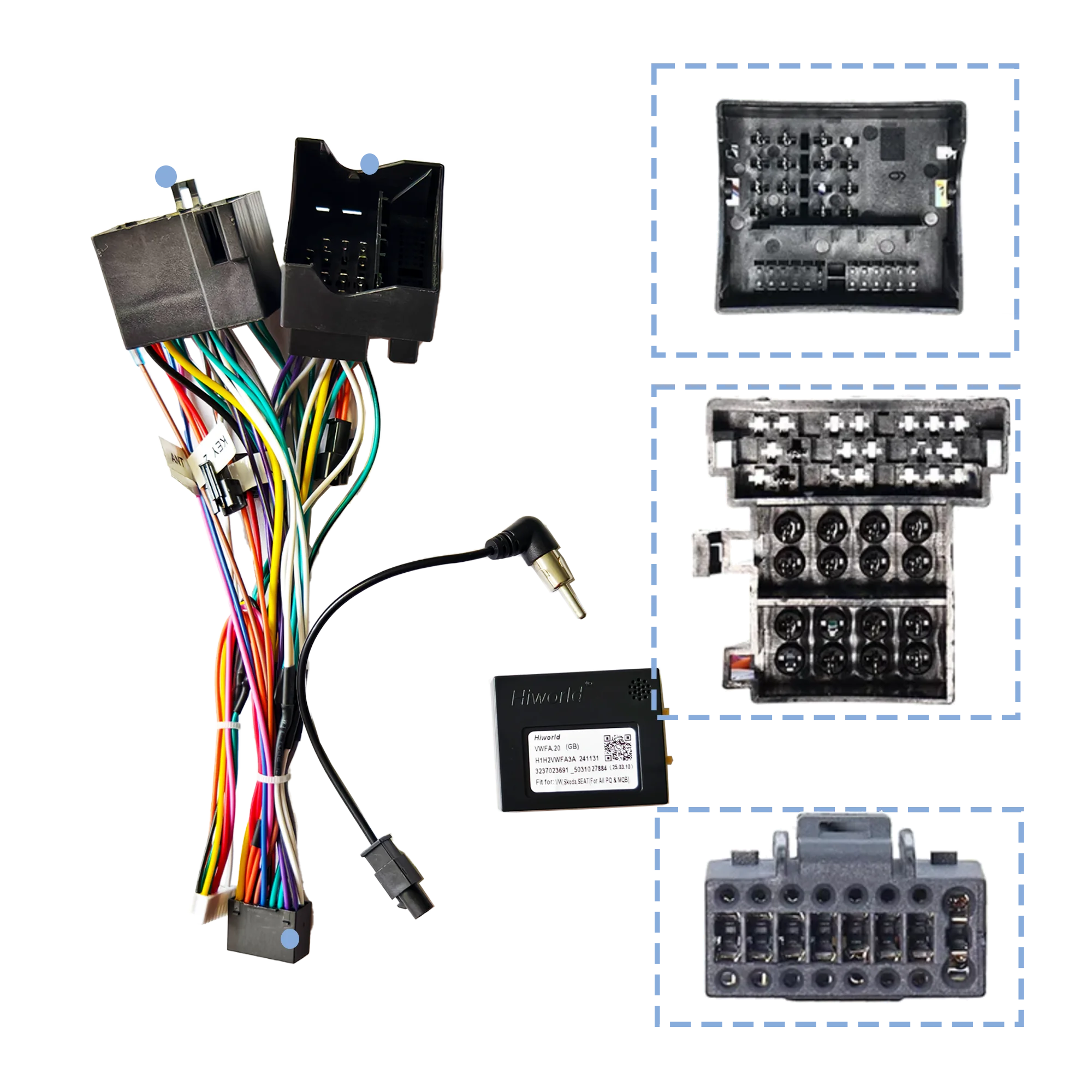 Car  Radio Android Stereo Harness Dashboard Screens Accessories Cables  Fasica Frame For Seat Altea Toledo  2004-2015 9 Inch