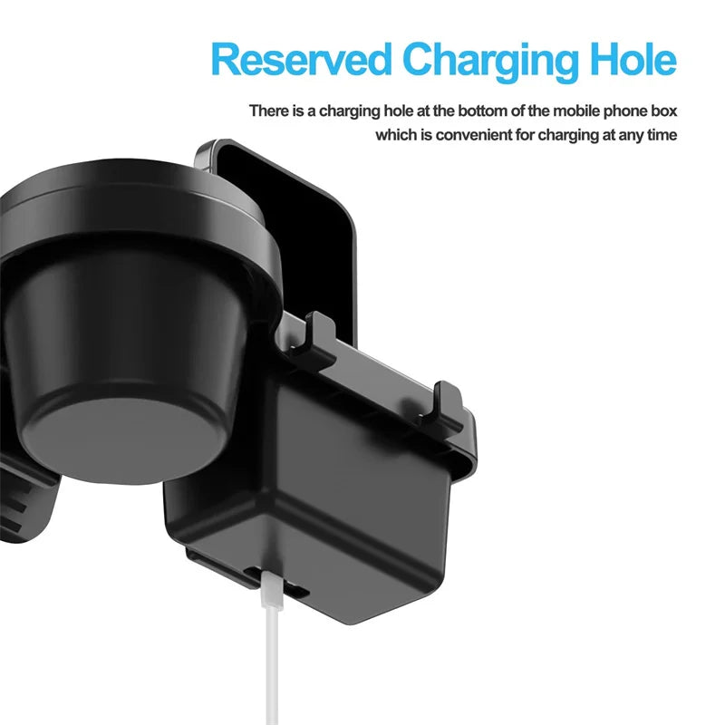 New【Car Cup Stand Phone Holder Mount Tray Side Door Window Storage Pocket Hanging Storage Rack With Auto Interior Accessories】