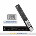 1PC 2 in 1 Digital Angle Detector Scale High Accuracy Multifunctional Woodworking Measurement Tool